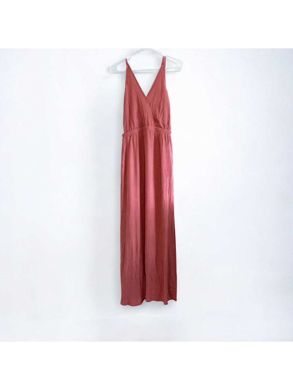 Lulus Rusty Rose Maxi Dress Pink Backless Womens Medium - Picture 3 of 15